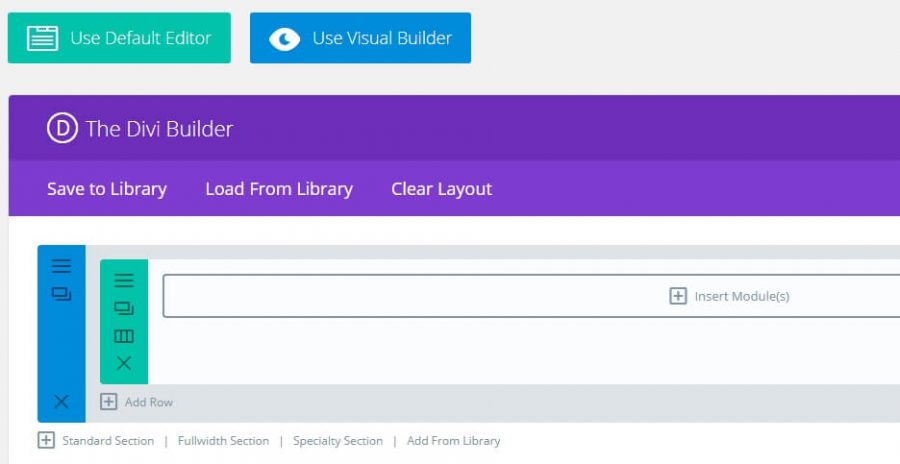 The Divi Builder.