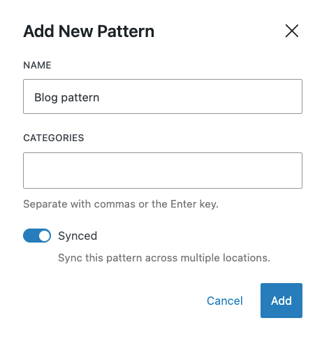 Naming the new pattern